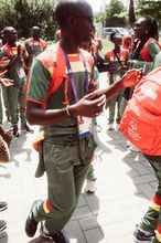 Die Delegation aus dem Senegal ist in Neuss angekommen