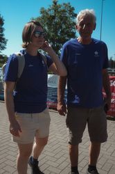 Stefanie Schiffer & Martin Limbach beim Inklusiven Sportfest