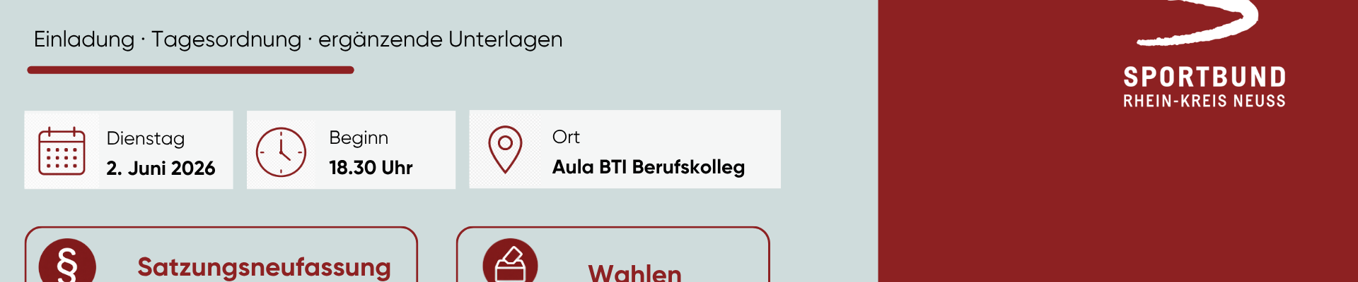 Rhein-Kreis Neuss macht Sport!